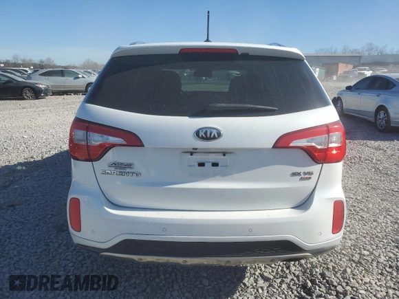 2014 Kia Sorento SX Limited with VIN 5XYKW4A76EG459349, listed as a Copart auction lot 47199745 with 116,146 mi miles and Salvage Title. Bid and sale history available at carsss.com. Image 6.