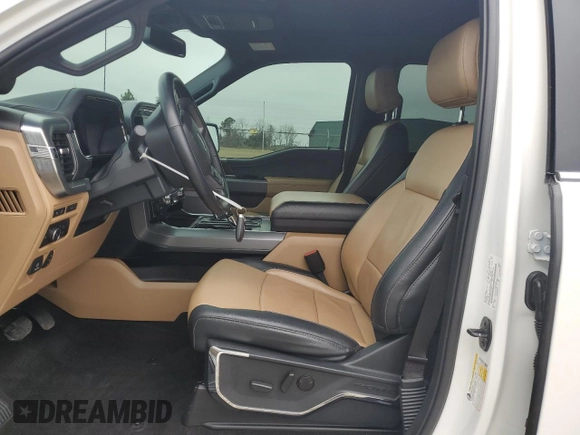 2022 Ford F-150 XL with VIN 1FTFW1E50NFB97744, listed as a Copart auction lot 43906525 with 49,036 mi miles and Salvage Title. Bid and sale history available at carsss.com. Image 7.