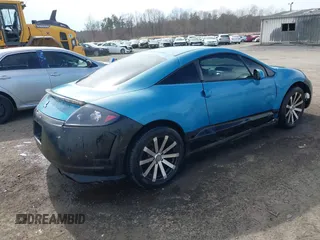2008 Mitsubishi Eclipse GS with VIN 4A3AK24F88E001143, listed as a IAAI auction lot 41749663 with 156,000 mi miles and . Bid and sale history available at DreamBid. Image 4.