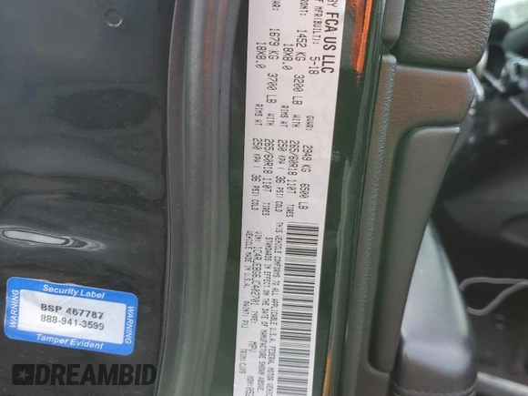 2018 Jeep Grand Cherokee Limited z VIN 1C4RJEBG6JC402701, wystawiony jako Copart lot #51462325 z przebiegiem 137 580 mil mil oraz Szkoda całkowita • Salvage title. Historia ofert i sprzedaży dostępna na DreamBid. Obrazek 14.