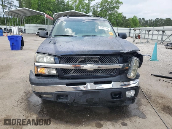2005 Chevrolet Avalanche Z66 with VIN 3GNEC12Z95G286942, listed as a Copart auction lot 53997305 with 186,714 mi miles and Salvage title. Bid and sale history available at DreamBid. Image 5.