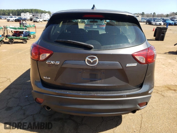2015 Mazda CX-5 Sport with VIN JM3KE2BE4F0505408, listed as a Copart auction lot 46075925 with 172,618 mi miles and Salvage Title. Bid and sale history available at carsss.com. Image 6.