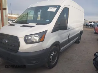 2020 Ford Transit Cargo with VIN 1FTBR1C84LKA91255, listed as a IAAI auction lot 41067146 with 165,207 mi miles. Bid and sale history available at carsss.com. Image 17.