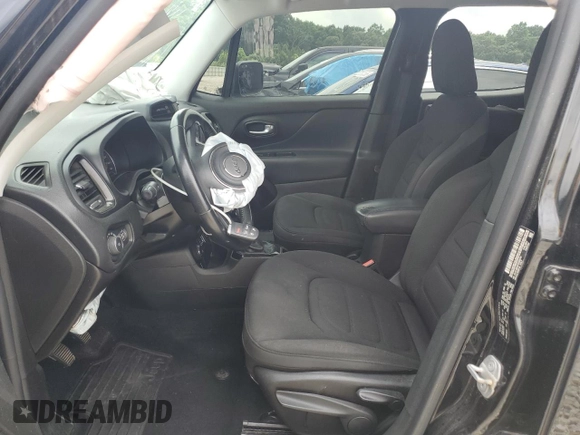2017 Jeep Renegade Altitude with VIN ZACCJBBH6HPG29616, listed as a Copart auction lot 48911005 with 121,526 mi miles and Salvage title. Bid and sale history available at DreamBid. Image 7.