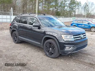 2019 Volkswagen Atlas SEL with VIN 1V2MR2CA1KC624073, listed as a IAAI auction lot 41297155 with 67,358 mi miles and . Bid and sale history available at DreamBid. Image 1.