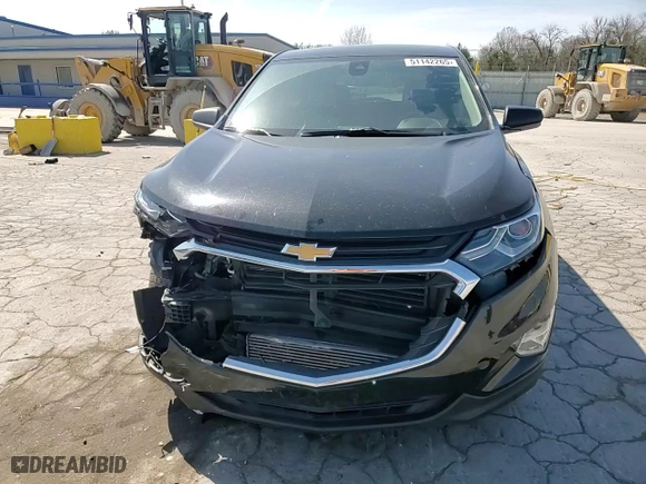 2021 Chevrolet Equinox LS with VIN 2GNAXHEV4M6124408, listed as a Copart auction lot 51142265 with 70,826 mi miles and Salvage Title. Bid and sale history available at carsss.com. Image 11.