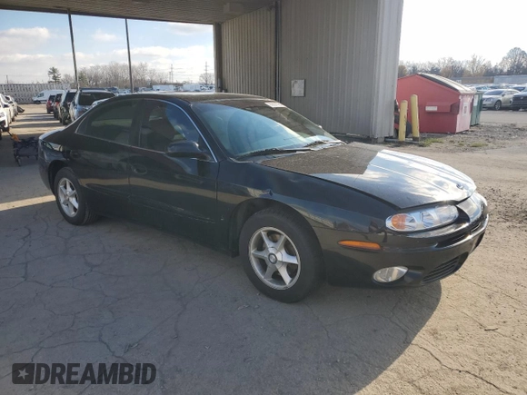 2001 Oldsmobile Aurora with VIN 1G3GR62H714104411, listed as a Copart auction lot 82601984 with 135,486 mi miles and Salvage Title. Bid and sale history available at DreamBid. Image 4.