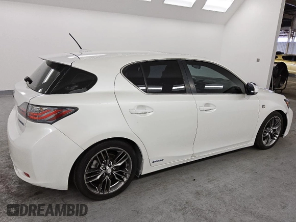 2012 Lexus CT CT 200h with VIN JTHKD5BH3C2050234, listed as a Copart auction lot 50726245 with 93,428 mi miles and Clean Title. Bid and sale history available at carsss.com. Image 3.