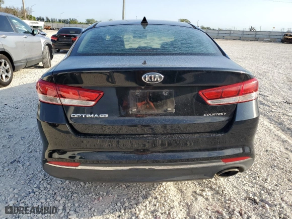 2016 Kia Optima LX with VIN 5XXGT4L30GG025198, listed as a Copart auction lot 52321105 with 150,788 mi miles and Salvage Title. Bid and sale history available at carsss.com. Image 6.