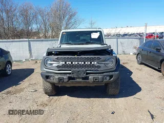 2023 Ford Bronco with VIN 1FMDE5CP0PLC17397, listed as a IAAI auction lot 41622763 with 21,799 mi miles. Bid and sale history available at carsss.com. Image 12.
