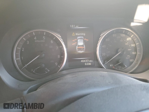 2020 Infiniti Q50 3.0t SPORT with VIN JN1EV7AP0LM203241, listed as a Copart auction lot 77873174 with 40,437 mi miles and Salvage Title. Bid and sale history available at carsss.com. Image 9.