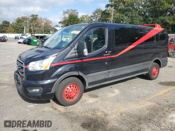 2020 Ford Transit Passenger XL with VIN 1FBAX9Y81LKB06954, listed as a Copart auction lot 85022074 with 71,797 mi miles and Salvage Title. Bid and sale history available at DreamBid. Image 1.