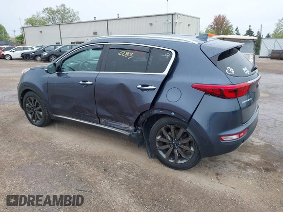 2018 Kia Sportage EX z VIN KNDPN3AC0J7477840, wystawiony jako IAAI lot #42162283 z przebiegiem 164 891 mil mil oraz . Historia ofert i sprzedaży dostępna na DreamBid. Obrazek 3.