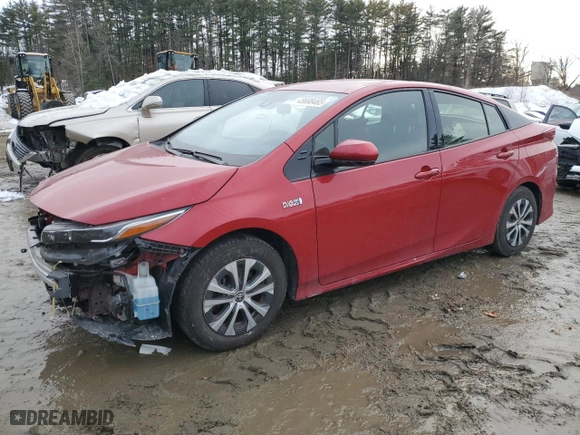 2020 Toyota Prius Prime LE with VIN JTDKARFP1L3158834, listed as a Copart auction lot 45698465 with NaN miles and Salvage Title. Bid and sale history available at carsss.com. Image 1.