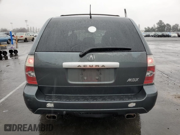 2004 Acura MDX Touring Pkg w/Navigation with VIN 2HNYD18844H524884, listed as a Copart auction lot 43446745 with 282,799 mi miles and Salvage Title. Bid and sale history available at carsss.com. Image 6.