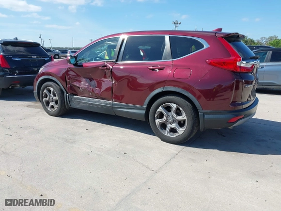 2018 Honda CR-V EX-L with VIN 7FARW1H82JE048399, listed as a IAAI auction lot 41638726 with 72,497 mi miles. Bid and sale history available at carsss.com. Image 3.