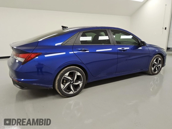 2023 Hyundai Elantra SEL with VIN KMHLS4AG0PU442690, listed as a Copart auction lot 47828965 with 37,940 mi miles and Clean Title. Bid and sale history available at DreamBid. Image 3.