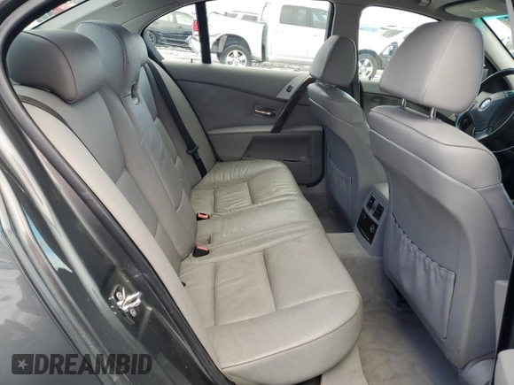 2006 BMW 5 Series 530xi with VIN WBANF73526CG66448, listed as a Copart auction lot 44556285 with 147,438 mi miles and Salvage Title. Bid and sale history available at DreamBid. Image 10.