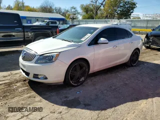 2012 Buick Verano with VIN 1G4PP5SK0C4155095, listed as a Copart auction lot 79067754 with 106,767 mi miles and Salvage Title. Bid and sale history available at carsss.com. Image 1.