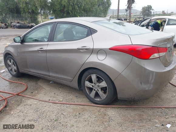 2012 Hyundai Elantra GLS with VIN 5NPDH4AE7CH086622, listed as a IAAI auction lot 42056652 with 302,842 mi miles. Bid and sale history available at carsss.com. Image 3.