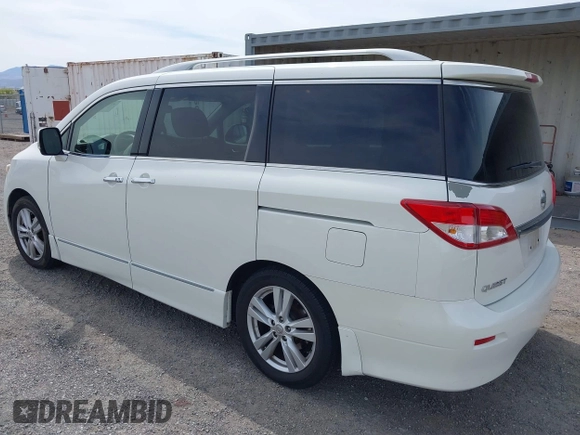 2012 Nissan Quest SL with VIN JN8AE2KP2C9047577, listed as a IAAI auction lot 42161933 with 116,930 mi miles and . Bid and sale history available at carsss.com. Image 3.