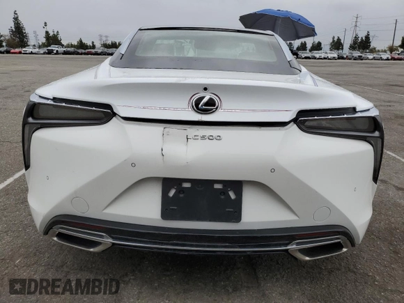 2018 Lexus LC 500h z VIN JTHHP5AY4JA001016, wystawiony jako Copart lot #53820545 z przebiegiem Nie podano mil oraz Szkody całkowita. Historia ofert i sprzedaży dostępna na DreamBid. Obrazek 6.