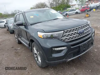 2022 Ford Explorer Limited with VIN 1FMSK7FH3NGB23956, listed as a IAAI auction lot 41984436 with 4,579 mi miles and . Bid and sale history available at DreamBid. Image 1.
