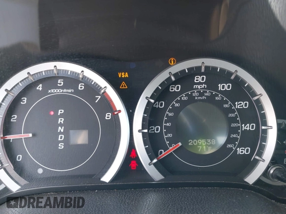 2010 Acura TSX z VIN JH4CU2F60AC018358, wystawiony jako IAAI lot #42667015 z przebiegiem 209 538 mil mil oraz . Historia ofert i sprzedaży dostępna na DreamBid. Obrazek 7.