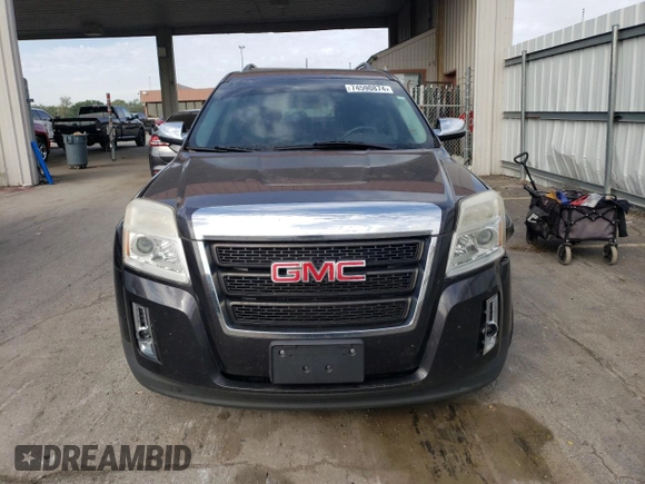 2015 GMC Terrain SLE with VIN 2GKFLWE35F6194634, listed as a Copart auction lot 74590874 with 117,410 mi miles and Salvage Title. Bid and sale history available at DreamBid. Image 5.