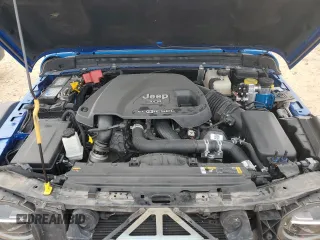 2021 Jeep Gladiator Rubicon with VIN 1C6JJTBM1ML611203, listed as a Copart auction lot 87203924 with 27,645 mi miles and Salvage title. Bid and sale history available at DreamBid. Image 11.