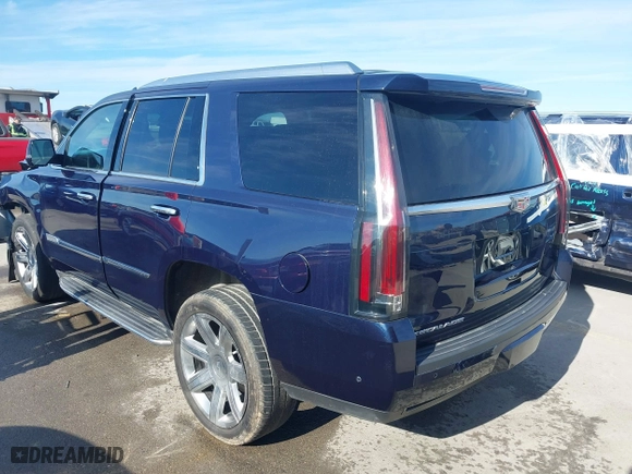 2018 Cadillac Escalade Luxury with VIN 1GYS3BKJ7JR132567, listed as a IAAI auction lot 41286253 with 84,915 mi miles. Bid and sale history available at carsss.com. Image 3.