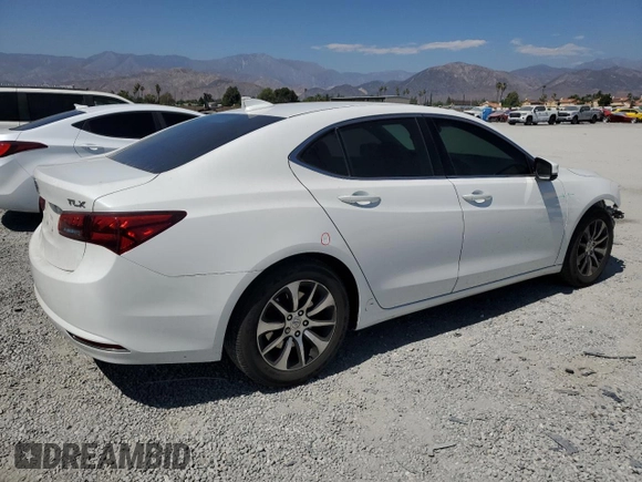 2017 Acura TLX Technology with VIN 19UUB1F50HA001189, listed as a Copart auction lot 63347755 with 185,257 mi miles and Salvage title. Bid and sale history available at DreamBid. Image 3.