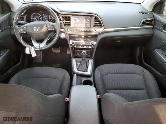 2020 Hyundai Elantra SEL with VIN KMHD84LF2LU968725, listed as a Copart auction lot 49043095 with 54,555 mi miles and Salvage Title. Bid and sale history available at carsss.com. Image 8.