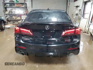 2018 Acura TLX w/A-SPEC Pkg with VIN 19UUB3F65JA006303, listed as a Copart auction lot 47532035 with 38,680 mi miles and Salvage Title. Bid and sale history available at carsss.com. Image 6.