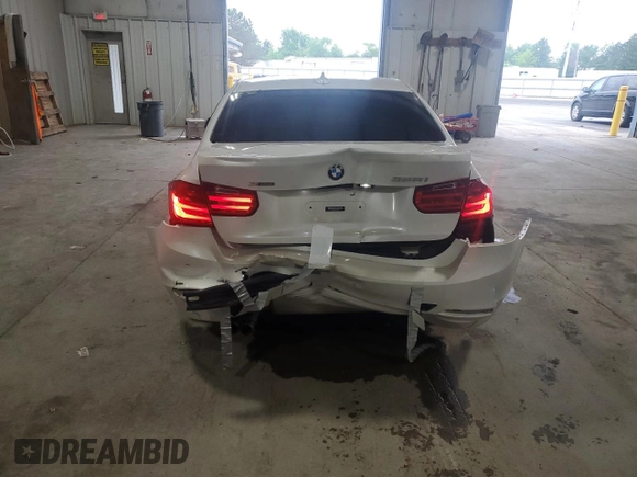 2013 BMW 3 Series 328i xDrive with VIN WBA3B3C54DF536837, listed as a Copart auction lot 62305215 with 289,839 mi miles and Salvage title. Bid and sale history available at DreamBid. Image 6.