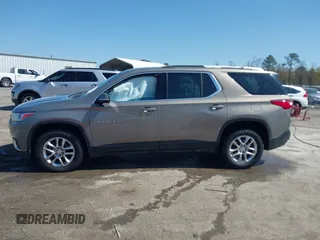 2018 Chevrolet Traverse LT Cloth z VIN 1GNEVGKW4JJ281837, wystawiony jako IAAI lot #41919081 z przebiegiem 91 496 mil mil oraz . Historia ofert i sprzedaży dostępna na DreamBid. Obrazek 14.