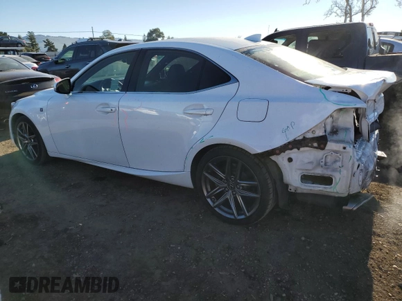 2018 Lexus IS 350 with VIN JTHBZ1D25J5031862, listed as a Copart auction lot 89112815 with 90,622 mi miles and Salvage title. Bid and sale history available at DreamBid. Image 2.