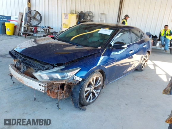 2018 Nissan Maxima SV with VIN 1N4AA6AP1JC400896, listed as a IAAI auction lot 41093576 with 139,089 mi miles and . Bid and sale history available at DreamBid. Image 2.