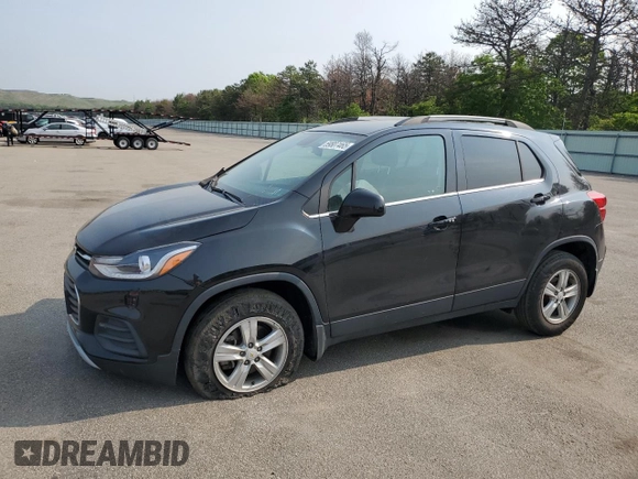 2020 Chevrolet Trax LT with VIN KL7CJPSB2LB336966, listed as a Copart auction lot 59807465 with 31,878 mi miles and Salvage title. Bid and sale history available at DreamBid. Image 1.
