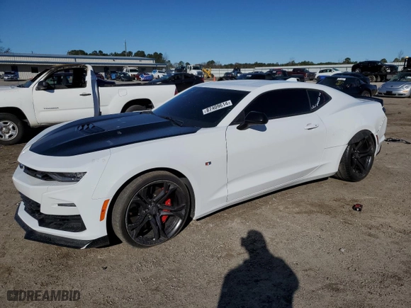 2022 Chevrolet Camaro 2SS with VIN 1G1FH1R73N0135465, listed as a Copart auction lot 87409614 with 37,061 mi miles and Salvage Title. Bid and sale history available at carsss.com. Image 1.