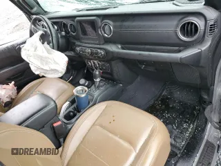 2021 Jeep Wrangler Unlimited Sahara High Altitude z VIN 1C4HJXEN6MW751197, wystawiony jako Copart lot #81239954 z przebiegiem 57 603 mil mil oraz Szkoda całkowita • Salvage title. Historia ofert i sprzedaży dostępna na DreamBid. Obrazek 8.