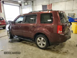 2013 Honda Pilot EX-L z VIN 5FNYF4H54DB037892, wystawiony jako Copart lot #58412945 z przebiegiem Nie podano mil oraz Nie do naprawy • Non repairable. Historia ofert i sprzedaży dostępna na DreamBid. Obrazek 2.
