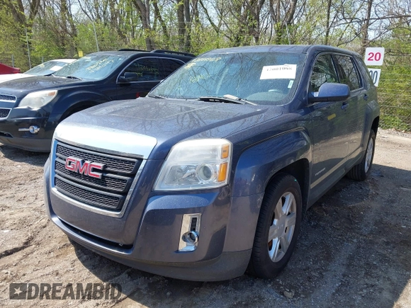 2014 GMC Terrain SLE with VIN 2GKFLVEK2E6200759, listed as a IAAI auction lot 42001008 with 184,080 mi miles. Bid and sale history available at carsss.com. Image 2.