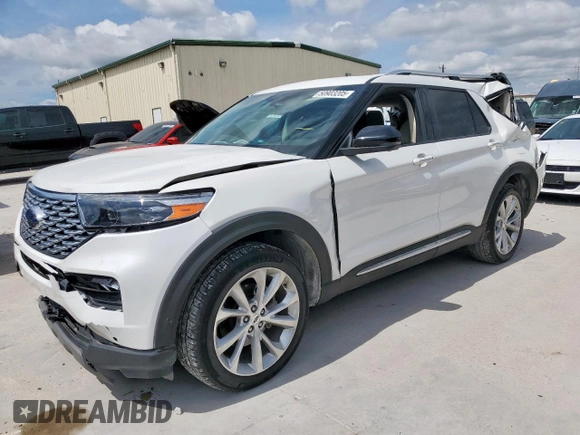 2022 Ford Explorer Platinum с VIN 1FM5K7HC4NGA83546, выставлен на аукционе Copart как лот 50903205 с пробегом 74 533 миль миль и Списание • Salvage title. История ставок и продаж доступна на DreamBid. Изображение 1.