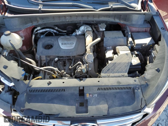 2016 Hyundai Tucson Eco with VIN KM8J33A21GU068089, listed as a Copart auction lot 81078664 with 105,959 mi miles and Salvage Title. Bid and sale history available at carsss.com. Image 14.