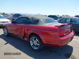 2005 Ford Mustang Deluxe with VIN 1ZVFT84N455197638, listed as a IAAI auction lot 42685049 with 177,405 mi miles and . Bid and sale history available at DreamBid. Image 3.