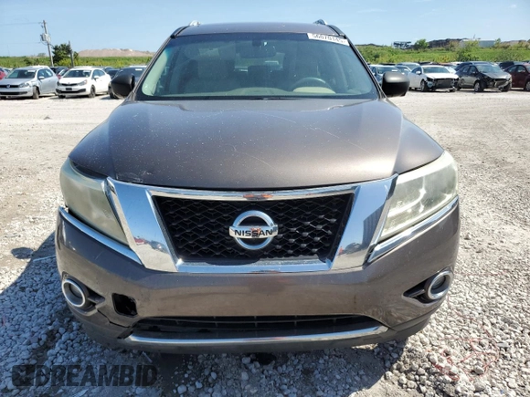 2015 Nissan Pathfinder Platinum z VIN 5N1AR2MN2FC601666, wystawiony jako Copart lot #56070145 z przebiegiem 187 875 mil mil oraz Szkoda całkowita • Salvage title. Historia ofert i sprzedaży dostępna na DreamBid. Obrazek 5.