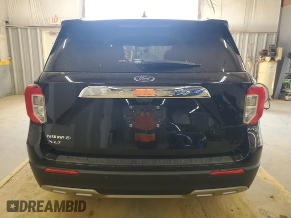 2023 Ford Explorer XLT with VIN 1FMSK7DH5PGA99911, listed as a Copart auction lot 51070835 with 45,698 mi miles and Salvage Title. Bid and sale history available at carsss.com. Image 6.