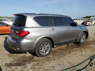 2020 Infiniti QX80 Luxe z VIN JN8AZ2NF1L9704490, wystawiony jako Copart lot #54728715 z przebiegiem 116 250 mil mil oraz Szkoda całkowita • Salvage title. Historia ofert i sprzedaży dostępna na DreamBid. Obrazek 3.