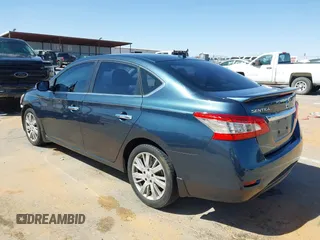 2015 Nissan Sentra S with VIN 3N1AB7AP8FY324463, listed as a IAAI auction lot 41738235 with 159,024 mi miles. Bid and sale history available at carsss.com. Image 3.